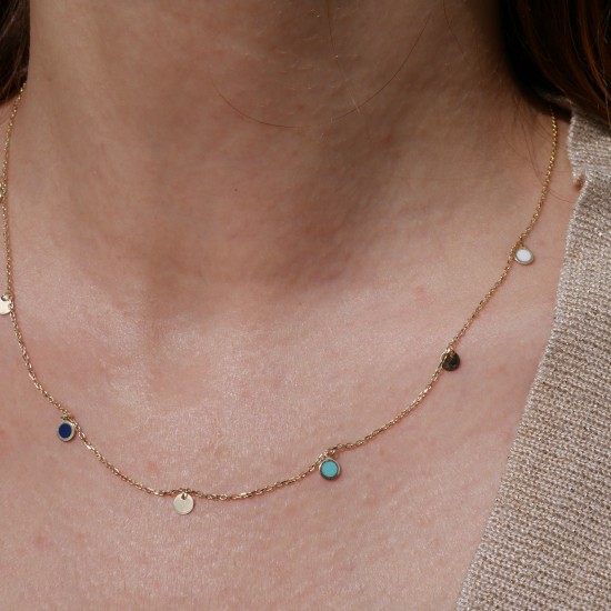 Azzurro - 18k Arany nyaklánc