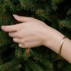 Corona - 18k Arany karkötő