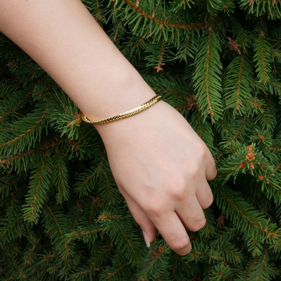 Corona - 18k Arany karkötő