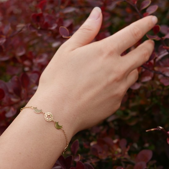 Diluna - 14k arany karkötő