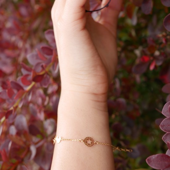 Diluna - 14k arany karkötő