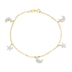 Borbona - 18k Arany karkötő